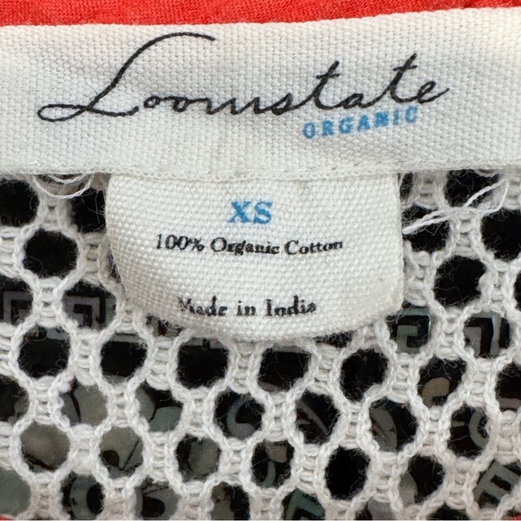 Loomstate Organic Reef Mesh Tank Top XS - Picture 3 of 4